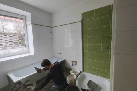 Rekonštrukcia kúpeľne Belveder Banská Bystrica